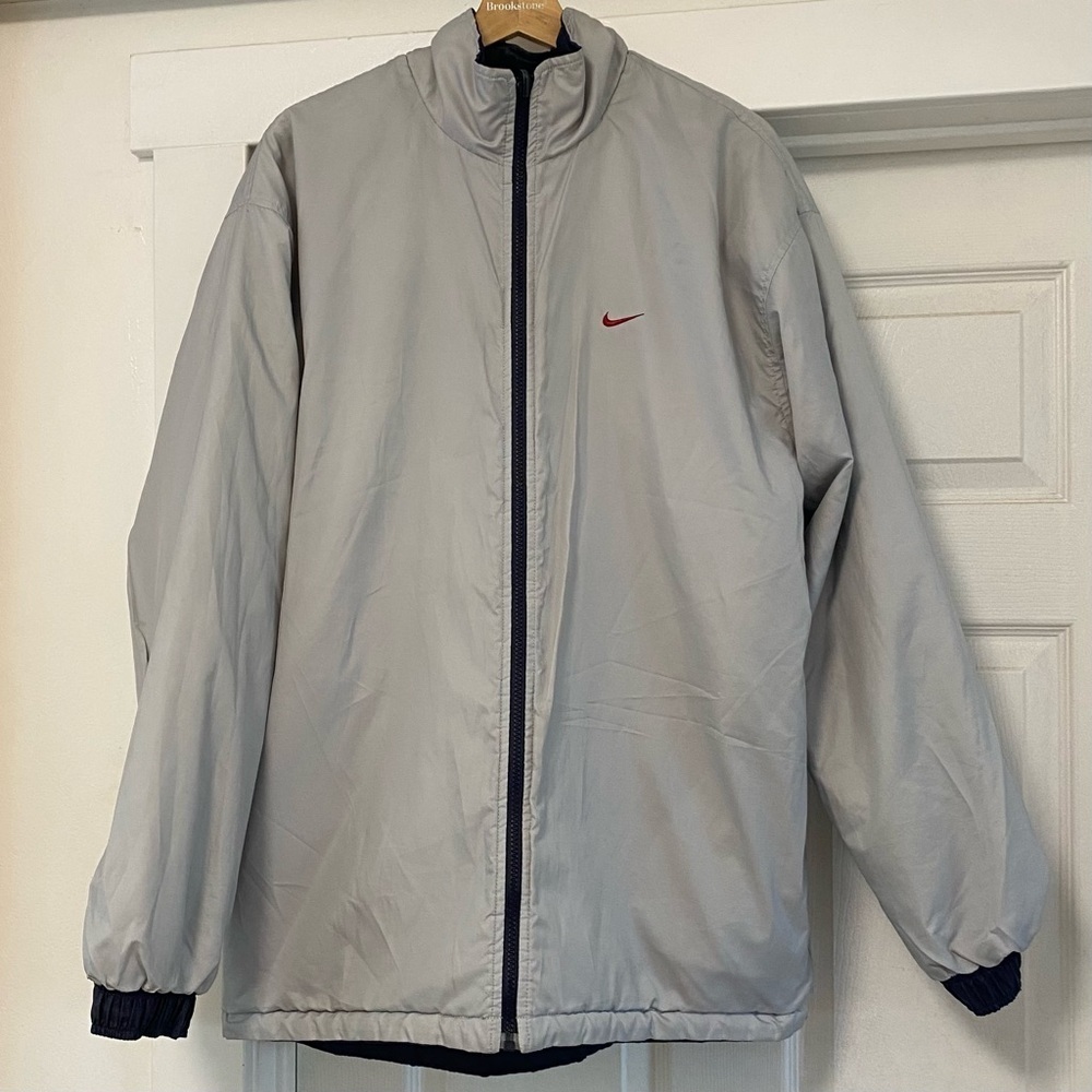 Vintage Nike Mens Reversible Puffer Jacket - Picture 6 of 14
